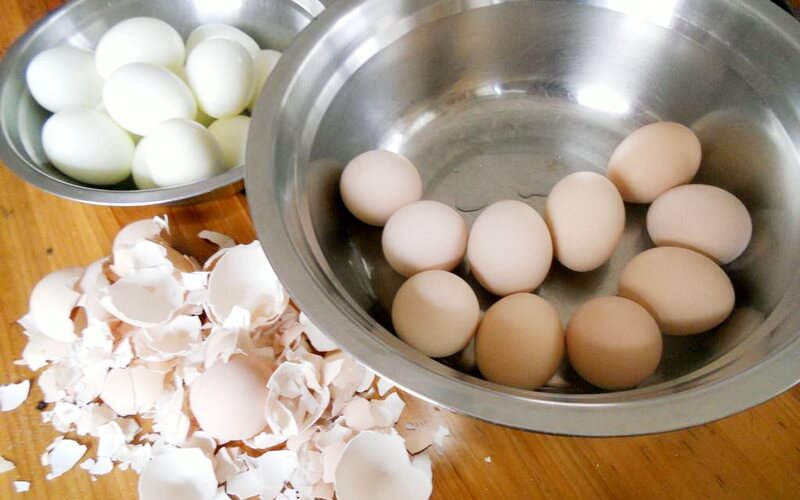 How to hard boil eggs and make sure its done