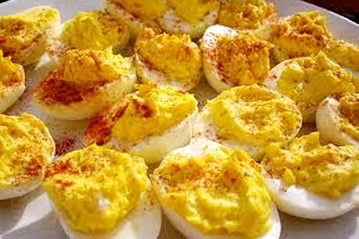 Truffled deviled eggs recipes