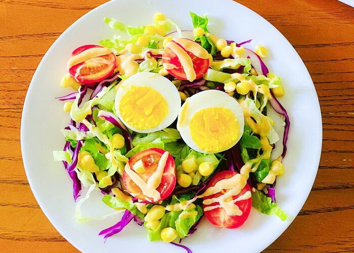 What can be added to egg salad