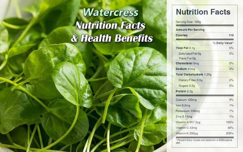 Watercress Nutrition Facts & Health Benefits