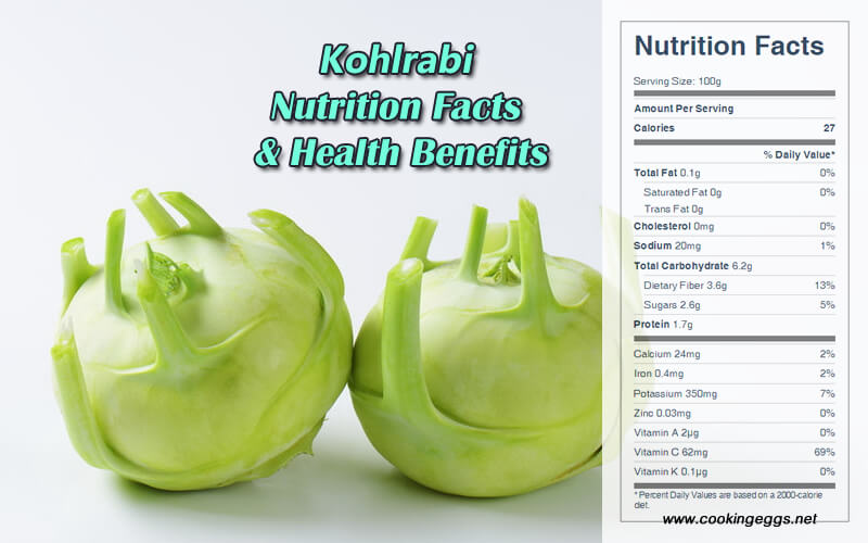 Kohlrabi Nutrition Facts & Health Benefits-CookingEggs
