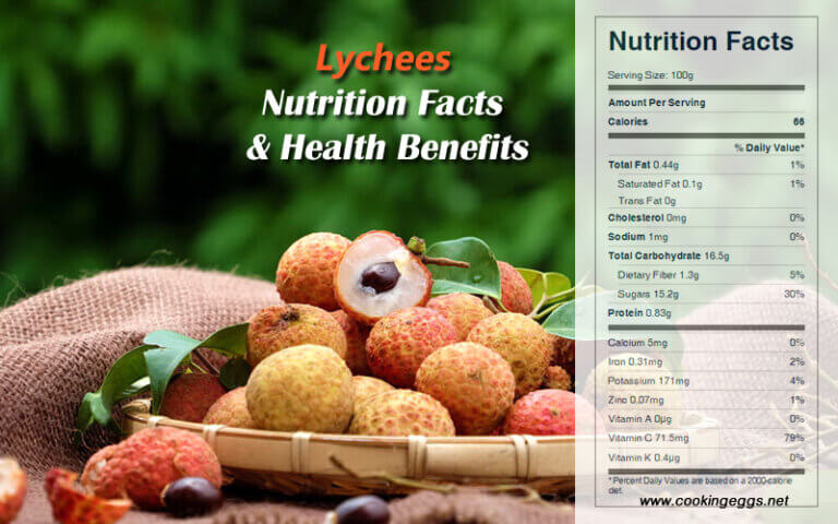 Lychees Nutrition Facts & Health Benefits - CookingEggs
