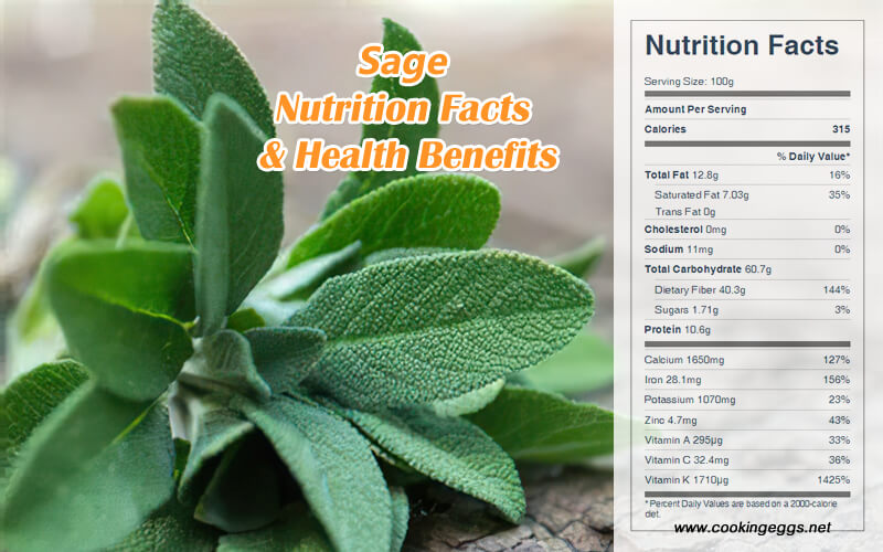 Sage Nutrition Facts and Health Benefits
