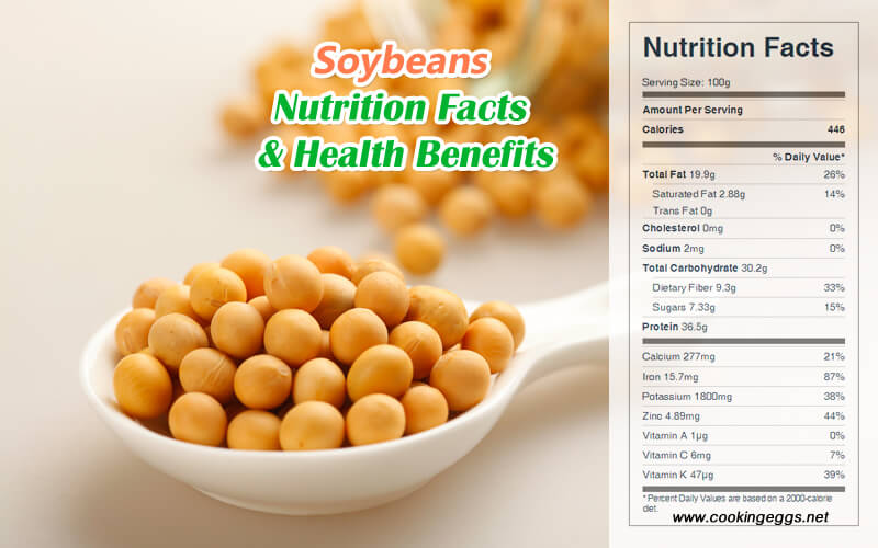 Soybean Nutrition Facts and Health Benefits-CookingEggs