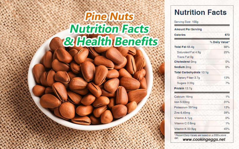 Pine Nuts Nutrition Facts & Health Benefits-CookingEggs