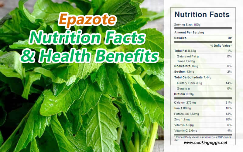 Epazote Nutrition Facts and Health Benefits-CookingEggs